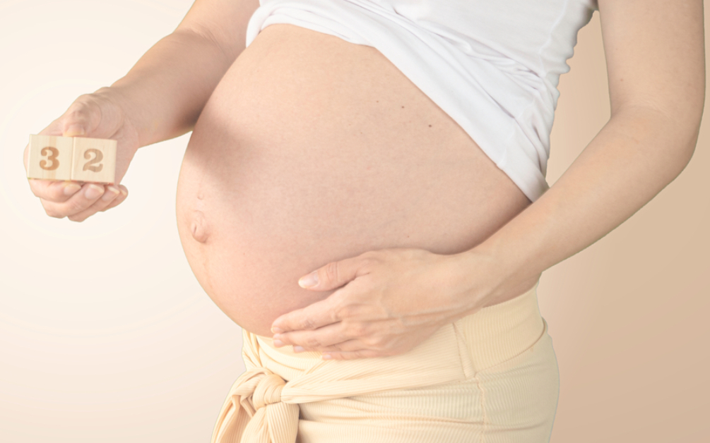 Săptămâna 32 de sarcină – particularități ale mamei și copilului